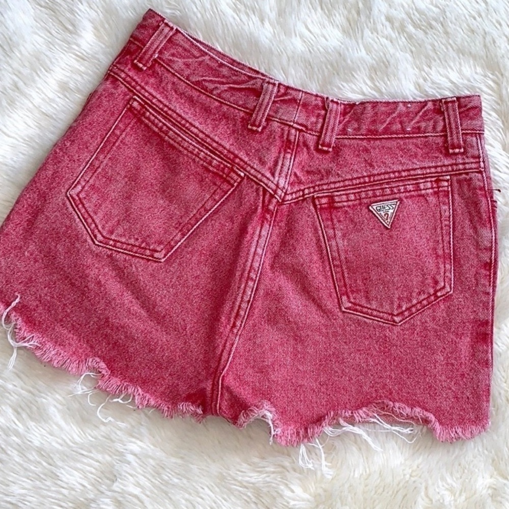 90s Vintage Georges Marciano for Guess Denim Shorts